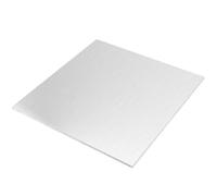 LLMWFA 1 feuille d'aluminium pur 1060, facile à découper, plaque carrée en aluminium for l'emballage et la décoration(0.3X100X100mm)