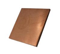 LLMWFA 1 feuille de cuivre métallique facile à souder, plaque de cuivre artisanale de 50 à 300 mm de largeur for réparation électrique(100 * 100 * 1.5MM)
