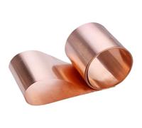 LLMWFA 1 feuille de cuivre ultra-mince T2, longueur de ceinture: 1mètre, for projets de bricolage(0.3 * 60MM)