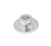 LLMWFA Accouplement de bride moteur 10 pièces, accouplement rigide 3/3.17/4/5/6/6.35/7/8/10/11/12/14mm, connecteur coupleur d'arbre guidage(3.17mm)