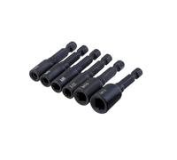 LLMWFA Adaptateur de douille à tige hexagonale 1/4, robinet en acier allié for la fabrication moules, réparation automobile, outil filetage M4-M16 6 pièces