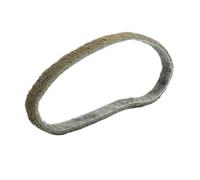 LLMWFA Bande abrasive en nylon non tissé de 50 mm large, bande polissage fibre brossée 2100 circonférence for le ponçage des métaux(Grey)