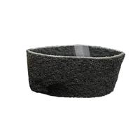 LLMWFA Bande abrasive en nylon non tissé grain 150-600, bande 260 * 60 mm for l'ébavurage des métaux acier inoxydable, lot de 1 pièce(600)