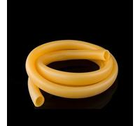 LLMWFA Bande de Caoutchouc élastique à Haute résilience 1/3/5 mètres, ID 1.6 .7 .8 2 3 4 5 9 10 12mm, Tube en Latex Naturel, tuyaux(1 m x 8mm x 12mm)