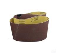 LLMWFA Bandes abrasives 520x20mm/330x10mm/457x13mm for mini ponceuse à bande pneumatique, P32 P600 P40 P60 Bande abrasive 10 pièces(100 * 330MM*10MM)