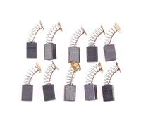 LLMWFA Brosse en carbone de meuleuse d'angle marteau électrique, outil partie moteurs, remplacement brosses Graphite 6 * 9 * 14mm 10 pièces