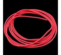 LLMWFA Corde de Tension Extensible Solide 2 3 4 5 6mm, tuyaux en Caoutchouc Traction Latex Naturel 1/2/5M, Tube élastique à Haute résilience for Le Bricolage(Red,2M x 3MM)