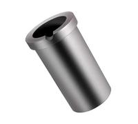 LLMWFA Creuset en Graphite à anneau simple/Double, accessoires de four fusi0n raffinage d'argent et d'or, outils moule moulage bi-joux(6.5x11cm)