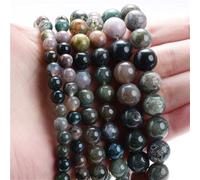 LLMWFA Cristaux de lave Turquoises Jades, perle en vrac, pierre ronde naturelle 4 6 8 10 12mm, œil tigre for la fabrication travaux d'aiguilles à faire soi-même(Fluorescent Green,8mm x 45)