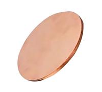 LLMWFA Disque rond en cuivre T2, plaque circulaire en cuivre pur, haute extensibilité for projets de bricolage(35x1mm)