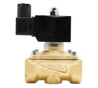 LLMWFA Électrovanne à bobine entièrement fermée IP65, vanne d'eau normalement NBR AC220V DC12V 24V G3/8 G1/2 G3/4 G1 G1-1/4 G1-1/2 G2"(1 1/2 INCH x 380)