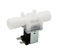 LLMWFA Électrovanne magnétique électrique 12V 24V 220V, vanne de commande en plastique, interrupteur basse pression d'eau normalement fermé 1/2 '', 1 pièce(24)