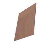 LLMWFA Feuille de cuivre fine for bricolage, fabrication artisanale, bonne maniabilité, plaque plate en cuivre, 1 pièce(50 * 100 * 3MM)