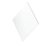 LLMWFA Feuille de plastique PTFE, panneau carré en Polytef, résistant aux intempéries for décoration, 500 x 500 mm, 1 pièce(0.5x500x500mm)