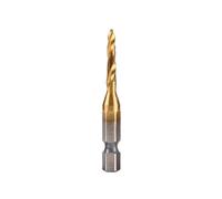 LLMWFA Forets à tige hexagonale HSS M3 M4 M5 M6 M8 M10, taraud métrique filetage plaqué titane, outils main, perceuse et(Gold,M3X0.5mm)