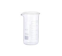 LLMWFA Gobelet doseur de laboratoire haut, 50/100/150/250/300/400/500/600/800/1000 ml, bécher en verre borosilicaté, forme haute(150)
