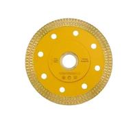 LLMWFA Lame de scie diamantée for porcelaine, disque circulaire diamant fritté à chaud en forme D105-250 mm X for couper les carreaux(22.23MM X 15.88MM X 150MM)