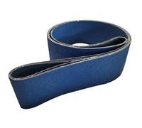 LLMWFA Lot de 5 bandes abrasives for ponceuse à bande, bonnes dissipation la chaleur P60/120/80, 915 x 100 mm, en corindon zirconium(80)