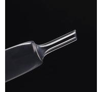 LLMWFA Manchon de câble haute température Semi-dur 2:1 600V, ID 0.8 1.2 .6 .4 3. 15. 19. 25.4mm, gaine thermorétractable PVDF(Clear,1.2mm*10M)