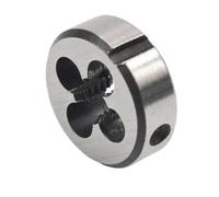 LLMWFA Matrices de filetage à droite vis non réglables, matrice ronde HSSE M0.8 M2 .5 M3 M4, pas 0,4, 1,25,75 fixe pièce(M8X1.25)