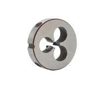 LLMWFA Matrices de filetage à droite vis non réglables, matrice ronde HSSE M0.8 M2 .5 M3 M4, pas 0,4, 1,25,75 fixe pièce(M0.8X0.2)