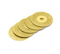 LLMWFA Mini disque de coupe 40mm, 5 pièces, meule diamantée, diamanté abrasif, lame scie circulaire for accessoires rotatifs