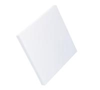 LLMWFA Panneau carré en PTFE Polytef, feuille blanche solide en polytétrafluoroéthylène à haute lubrification for projets de bricolage(150 * 150 * 1MM)
