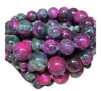 LLMWFA PerIes de quartz grenat Dia 4-10mm/88-36 pièces, pierre Turquoises lave naturelle, d'agates améthystes for bricolage bi-joux(Gold,6mm X 59)