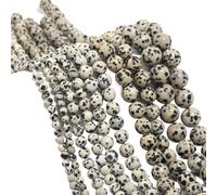 LLMWFA PerIes en vrac violettes de pierres précieuses naturelles 4 6 8 10 12mm, pierre naturelle ronde d'oeil tigre, perle d'espacement Jades d'agate d'améthyste(Black white,4mm x 95)