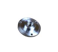 LLMWFA Plaque arrière à bride 1 pouce X 8 TPI/M33X3.5/M18, 80/100/125mm, plaque frontale de tour bois, mandrin métallique, adaptateur filetage broche pièce(80MM X M18)