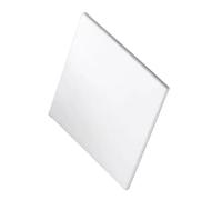 LLMWFA Plaque carrée en PTFE blanc, plaque de traitement de modèle en polytétrafluoroéthylène, bloc de machine rectangulaire plat(300x300x6mm)