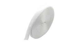 LLMWFA Ruban de velours Atrovirens noir rouge blanc Beige, rubans dentelle 10 mètres x 10mm, garniture en tissu brillant fait à la main for décoration fête(WHITE)