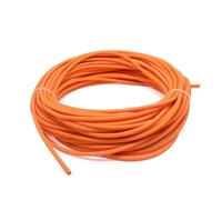LLMWFA Tube en Caoutchouc émulsion 1/3 mètres, tuyaux Latex Haute résilience 3-12mm ID X 4-17mm OD, élastique Naturel Multicolore 1 pièce(Orange,1 METERX1.8MMX4.2MM)