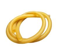 LLMWFA Tube en Latex à Haute résilience de 1/3/5 mètres, tuyaux Caoutchouc 1.8-18mm ID X 4.2-22mm OD, Bande élastique Jaune pièce(3METERS X 4MM X 8MM)