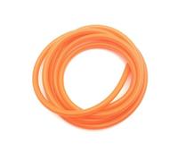 LLMWFA Tube en Silicone de 2 mètres, Tuyau Caoutchouc Flexible plomberie colorée, for connecteur Boisson ID 3 4 5 6 7 8 9 10 12mm(Orange,2metersx6mmx4mm)