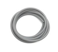 LLMWFA Tube en Silicone de 2 mètres, Tuyau Caoutchouc Flexible plomberie colorée, for connecteur Boisson ID 3 4 5 6 7 8 9 10 12mm(Light Grey,2metersx4mmx2mm)