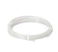 LLMWFA Tube PTFE d'extrudeuse à entraînement direct de 1/2/3/5m, tuyau d'imprimante 3D blanc/gris/bleu 2.5x4mm adapté for A1/A1 Mini/P1P/P1S/X1C K1 Ender3 V3KE(White,5 Meters)