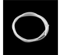 LLMWFA Tube PTFE FEP for imprimante 3D 600V, 1 mètre, pièces de tête d'extrudeuse, tuyau ID 0.5 2 3 4 6 7 8 10 12mm, tube Ptfe(White,5mm x 6mm)