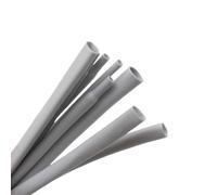 LLMWFA Tube thermorétractable en Silicone de 0.8mm ~ 20mm, manchon câble Flexible gris 1/3/5M, tube électrique 200-60 ℃(3.5MM*3 METERS)