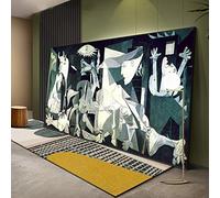 LLNN Pablo Picasso Art mural Picasso Guernica peinture sur toile enveloppée pour chambre à coucher décoration de salon prêt à accrocher 30x70cm (12x28in) avec cadre