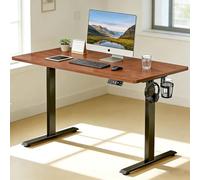 LLNWDNB Bureau Assis Debout Électrique avec Fonction Mémoire 3 Hauteur Bureau Réglable en Hauteur avec Support Écouteurs/Porte-Gobelet Montage Facile,pour Bureau à Domicile B,100CM