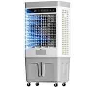 LLNWDNB Climatiseur Mobile sans Évacuation 65L Rafraîchisseur d'air Évaporatif avec Télécommande Surface Applicable 20-80 m² 3 Vitesses 300W Ventilateur Brumisateur Humidificateur Remote Control