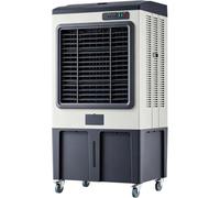 LLNWDNB Climatiseur Portable à évaporation 100L Rafraichisseur d'air Trois Vitesses de Ventilation Oscillation à 120° 8 Vitesses de Refroidissement pour Bureau Extérieur superficie 80~100 m² 100L