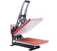 LLNWDNB Presse à Chaud 33X45 Cm Base Verticale en Forme de U Machine de Sublimation Textile Transfert Efficace Imprimante Double Plaque d'aluminium Chauffage Rapide et Uniforme pour T-Shirts Bolso A
