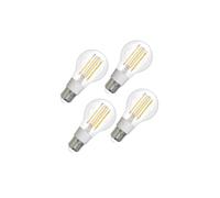 LLNWYGEB Ampoule Filament Intelligente Éclairez Votre Maison Facilement Avec Scène E27 Économie D'énergie Personnalisez La Lumière Par Temps 7W Contrôle Via L'application Tuya,4pcs