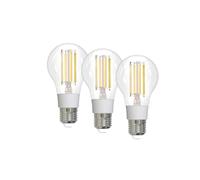 LLNWYGEB Ampoule Filament Intelligente Éclairez Votre Maison Facilement Avec Scène E27 Économie D'énergie Personnalisez La Lumière Par Temps 7W Contrôle Via L'application Tuya,3pcs