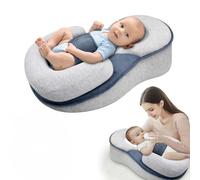 LLNWYGEB Coussin Anti-Reflux Extra Large pour bébé, idéal pour Les Reflux acides et l'allaitement Confortable - Favorise l'allaitement, Propre et Respirant (6540 x 30 cm)