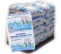 Llofer - 40SEL25KG, Palette de 40 Sacs de sel Fin pour Piscine (Dissolution Rapide) - 25kg