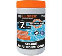 Llofer - Chlore Multifonction en Galet Piscine (1, Chlore Multifonction 1 kg)