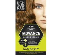 llongueras color advance hair colour 7,34 golden dark blond